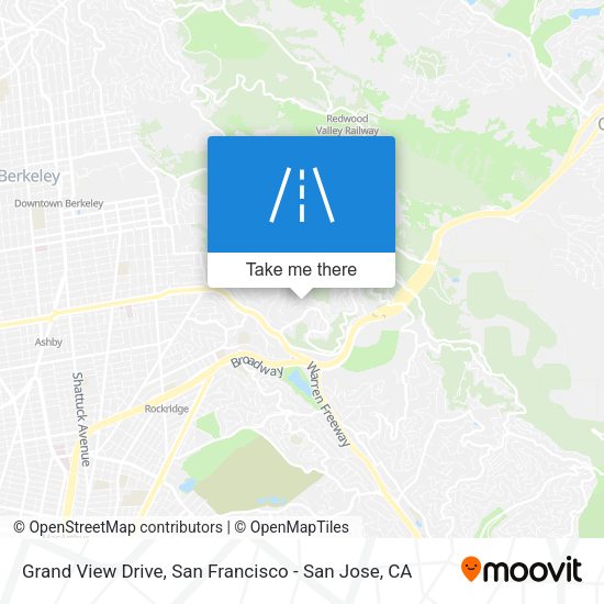 Mapa de Grand View Drive