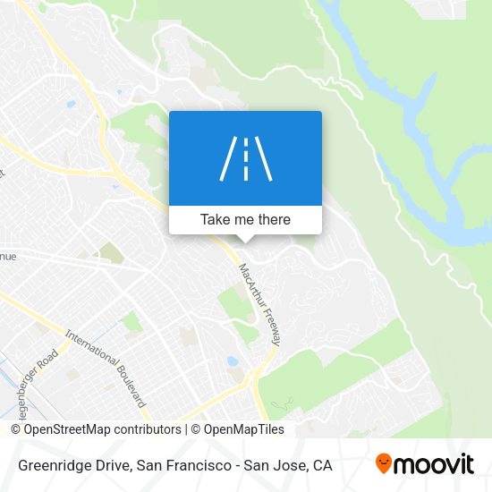 Greenridge Drive map
