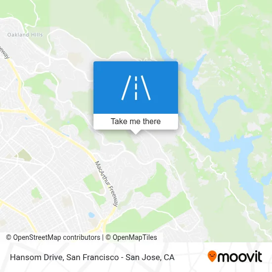 Hansom Drive map