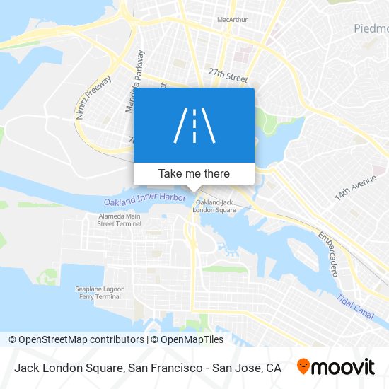 Jack London Square map