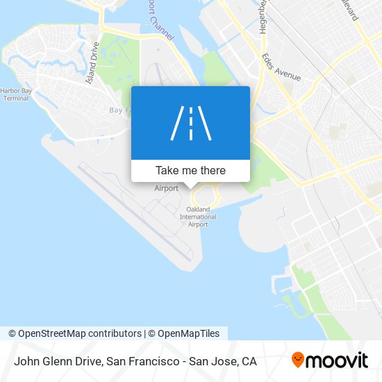 Mapa de John Glenn Drive