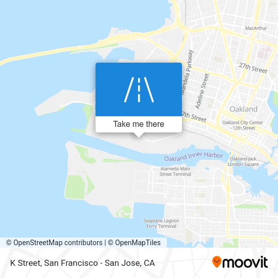 K Street map