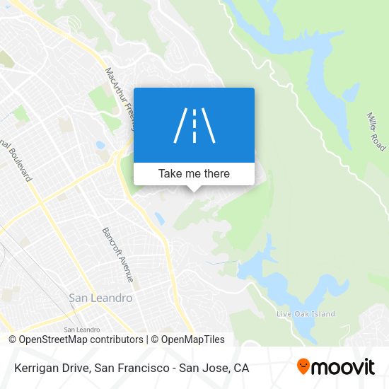 Mapa de Kerrigan Drive