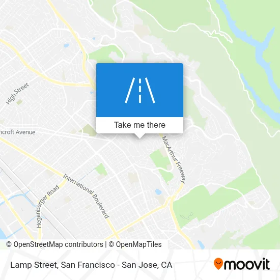 Lamp Street map