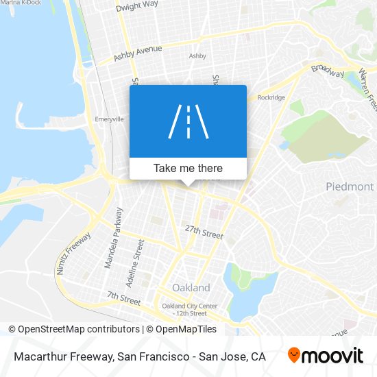 Macarthur Freeway map