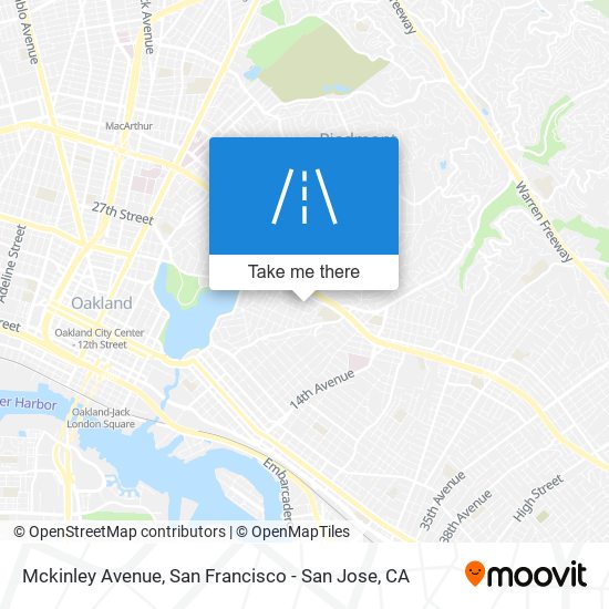 Mckinley Avenue map