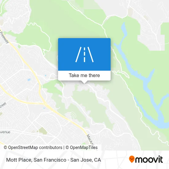 Mott Place map
