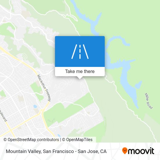 Mapa de Mountain Valley