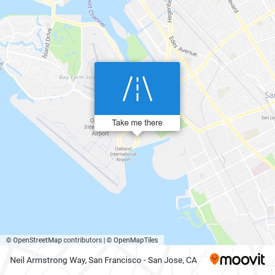 Neil Armstrong Way map