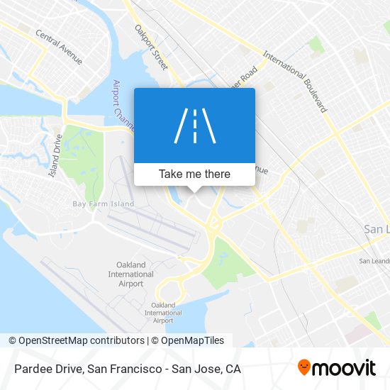 Pardee Drive map