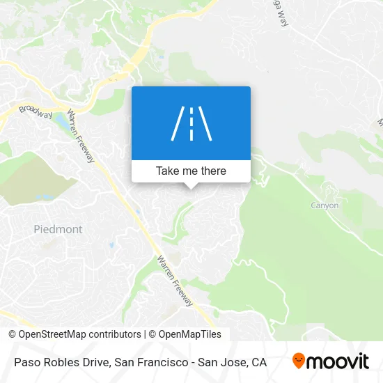 Mapa de Paso Robles Drive