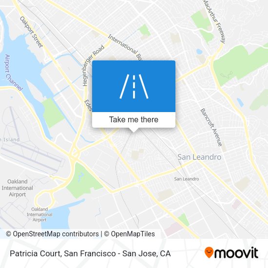 Mapa de Patricia Court