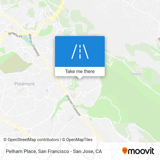 Mapa de Pelham Place