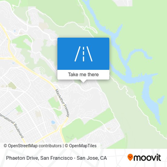 Mapa de Phaeton Drive
