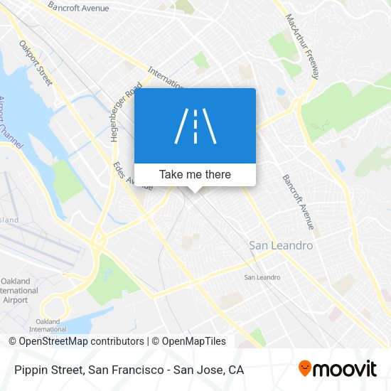 Pippin Street map