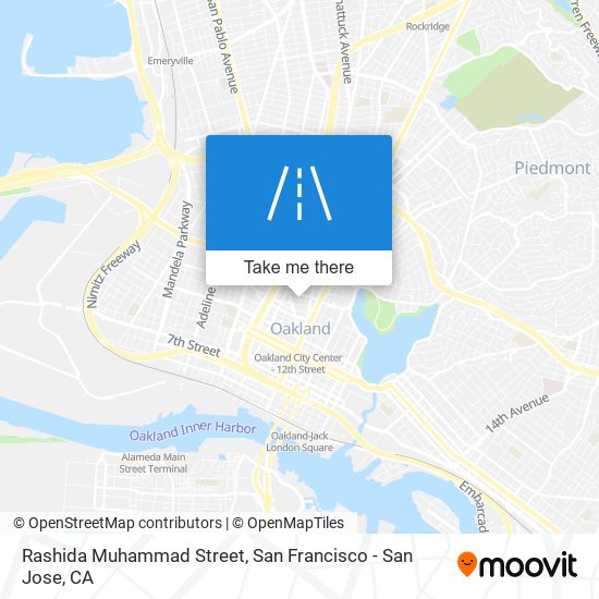 Mapa de Rashida Muhammad Street
