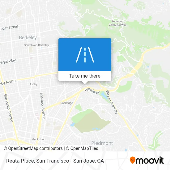 Reata Place map