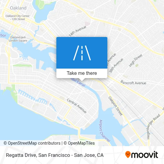 Regatta Drive map