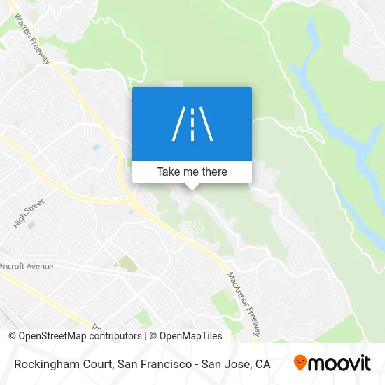 Rockingham Court map