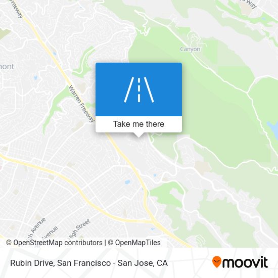 Mapa de Rubin Drive