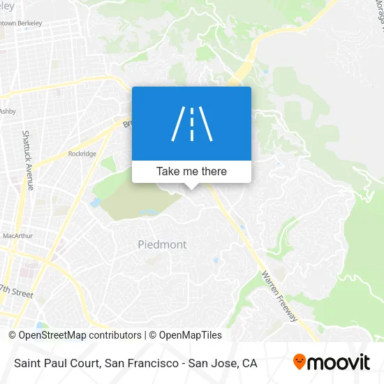Saint Paul Court map
