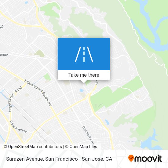 Mapa de Sarazen Avenue