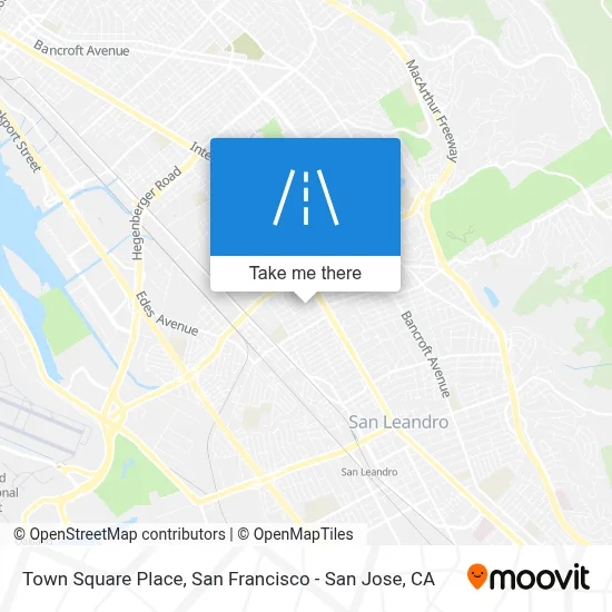 Town Square Place map