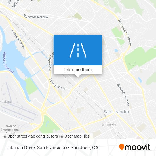 Mapa de Tubman Drive