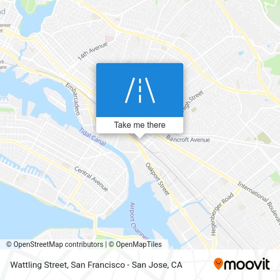 Mapa de Wattling Street