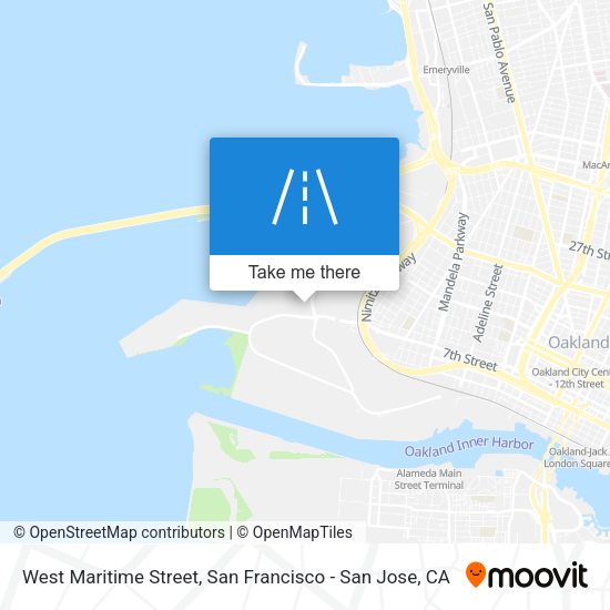 Mapa de West Maritime Street