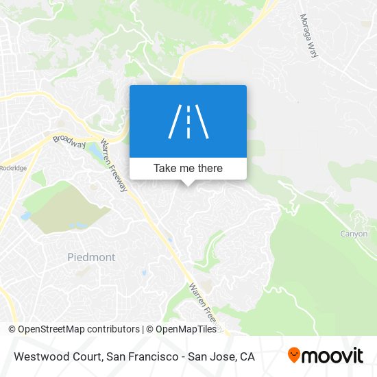 Westwood Court map