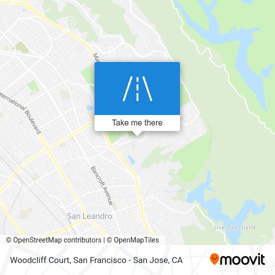 Mapa de Woodcliff Court