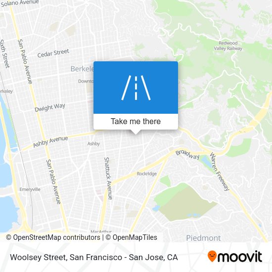 Mapa de Woolsey Street