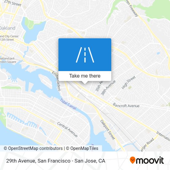 Mapa de 29th Avenue