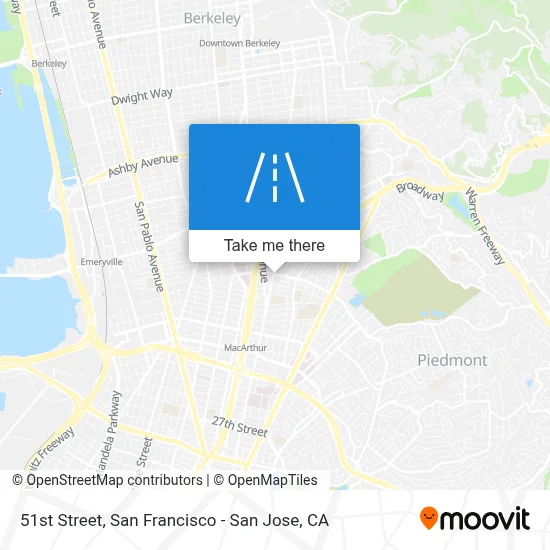 51st Street map