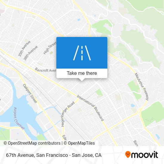 67th Avenue map
