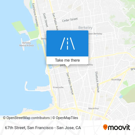 67th Street map