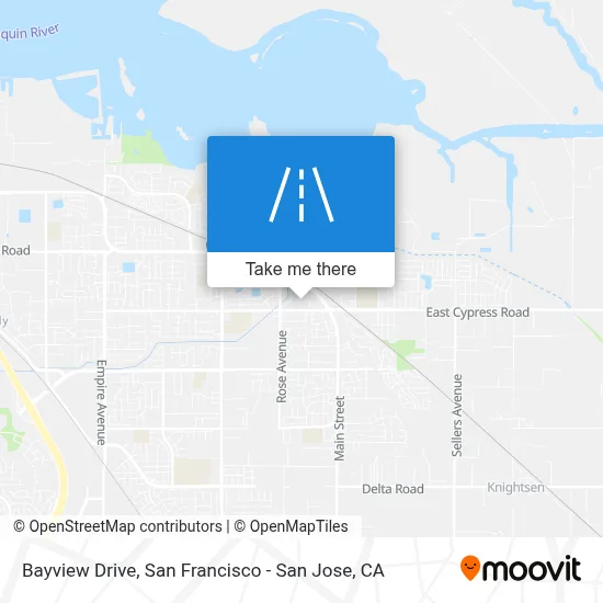 Bayview Drive map