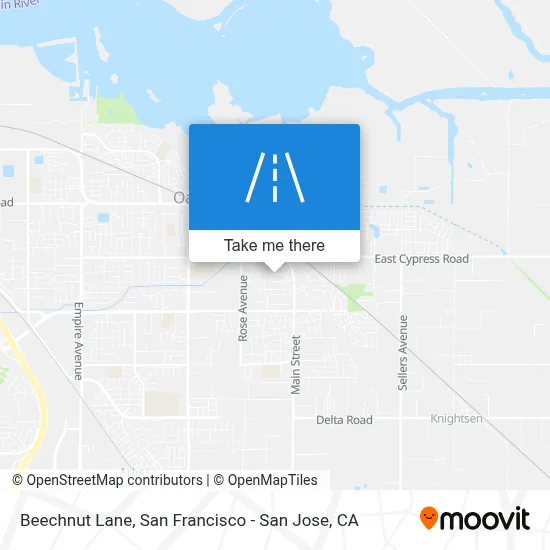 Beechnut Lane map