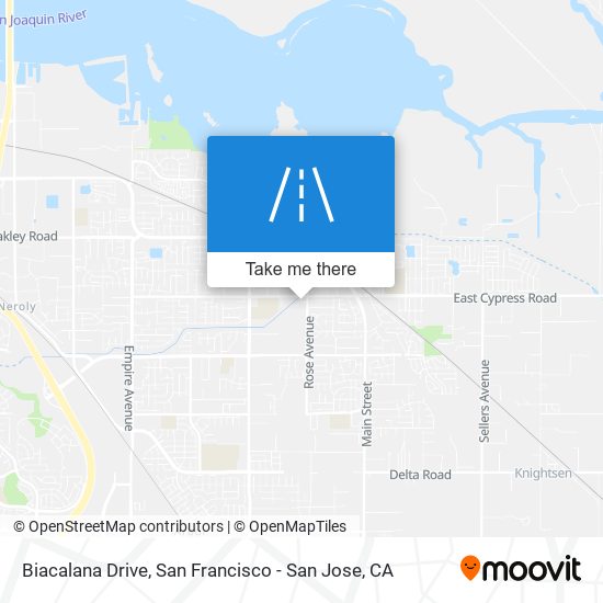 Biacalana Drive map