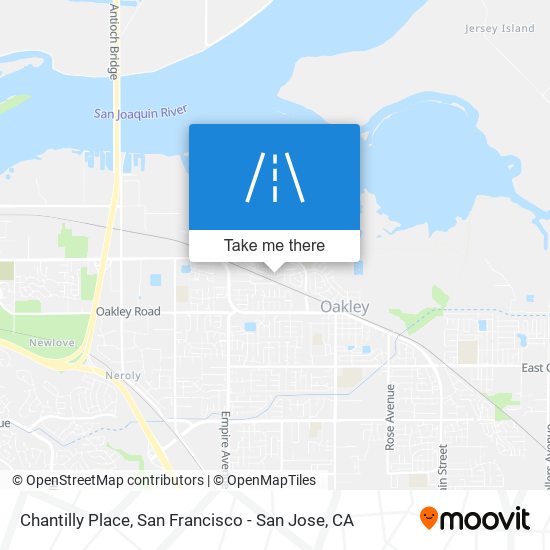 Chantilly Place map