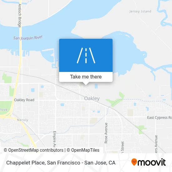 Chappelet Place map