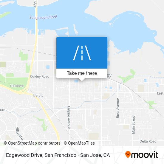 Mapa de Edgewood Drive