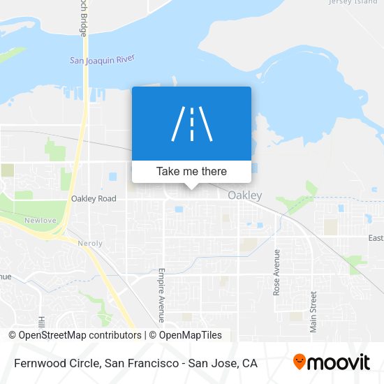 Mapa de Fernwood Circle
