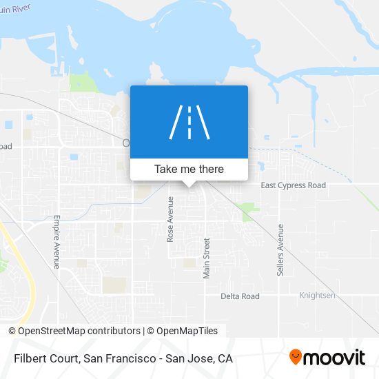 Filbert Court map