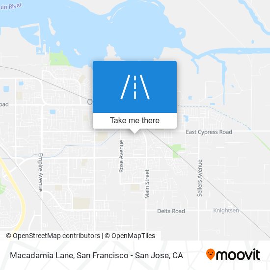 Macadamia Lane map