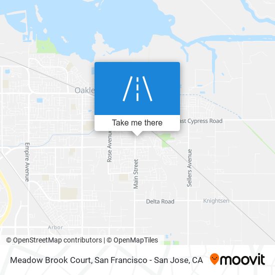 Meadow Brook Court map