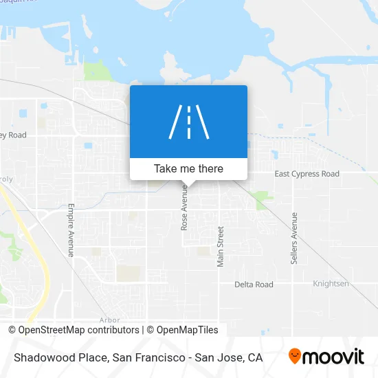 Shadowood Place map