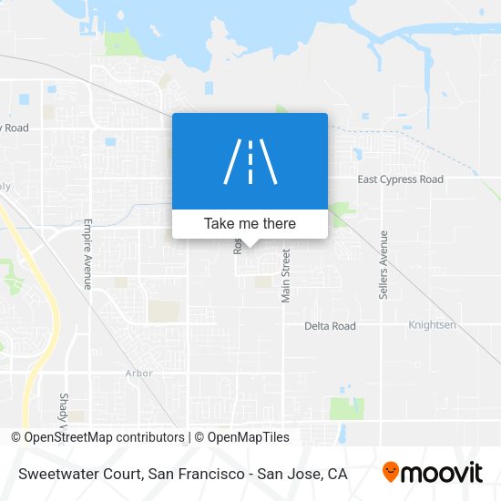 Mapa de Sweetwater Court