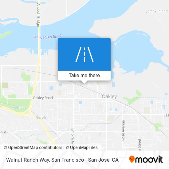 Mapa de Walnut Ranch Way